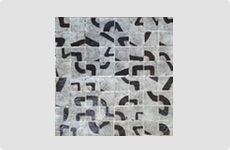 Elemental Blocks 1 - Painting/Collage by Barry McCullough