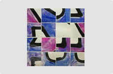 Elemental Blocks II - Painting by Barry McCullough