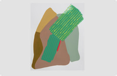 Fields II - Painting by Barry McCullough