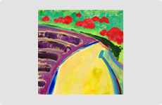 Lavender Fields - Painting by Barry McCullough