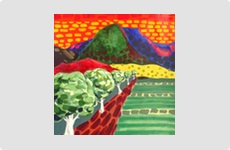 Path to the Mountains - Painting by Barry McCullough