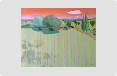 Summer Lawn - Painting by Barry McCullough
