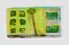Tropical Garden - Painting by Barry McCullough
