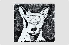 Jack - Woodcut by Barry McCullough
